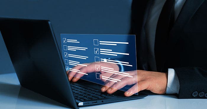 Fast checklist and clipboard task management.Business productivity checklist and filling survey form online